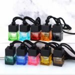 Car Essential Oil Fragrance Diffuser Glass Aroma Bottle For Car